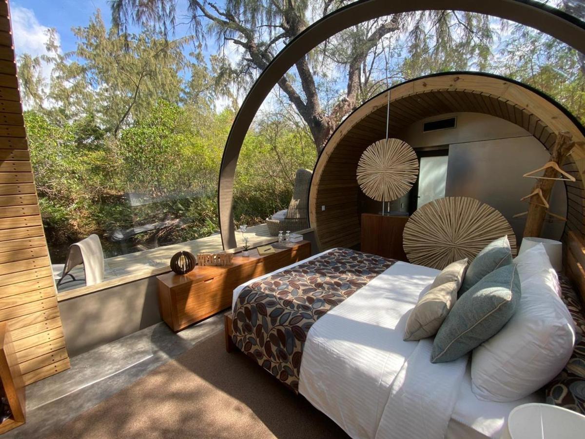 Bubble Lodge Ile Aux Cerfs Island Exterior foto