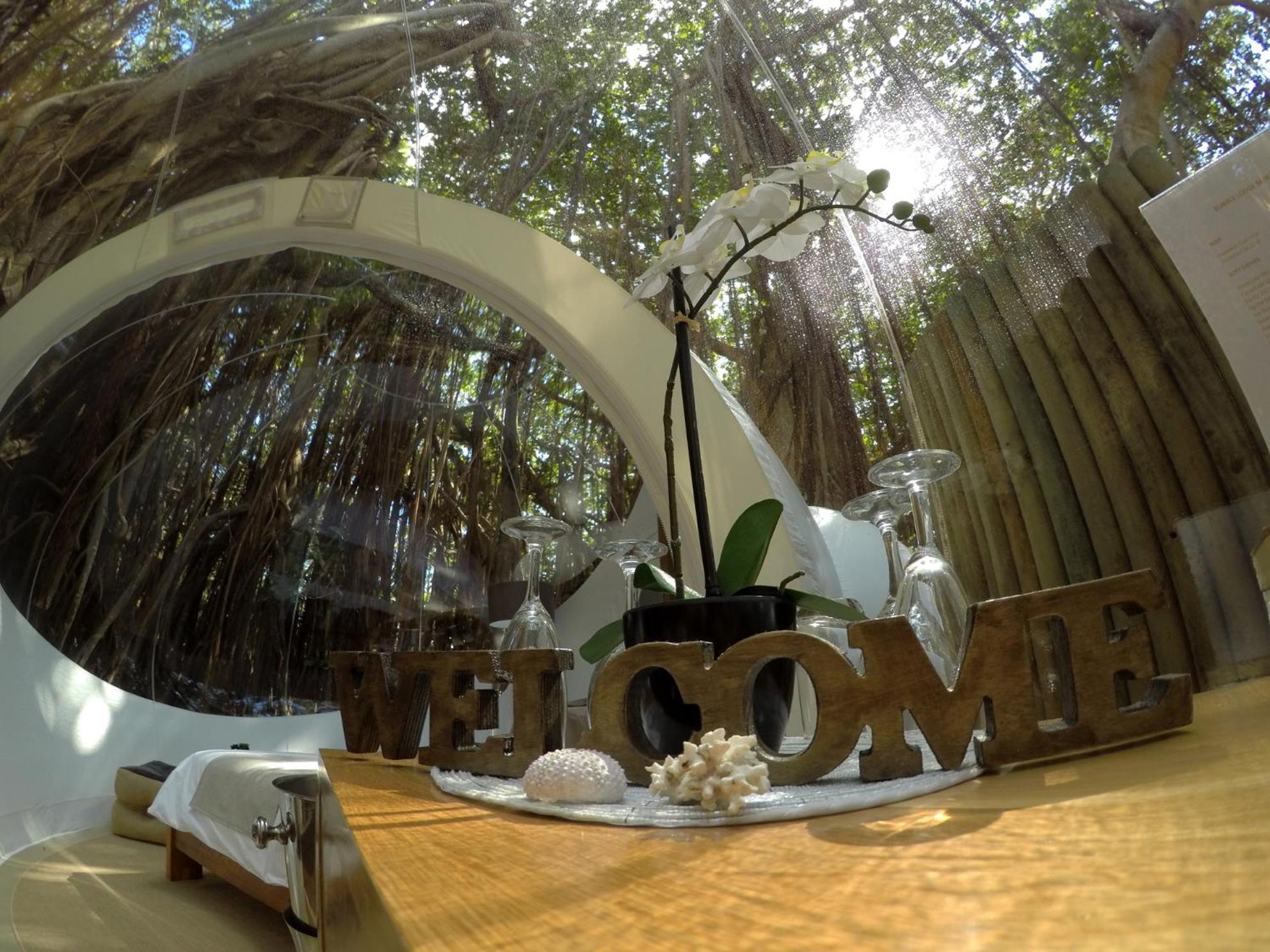 Bubble Lodge Ile Aux Cerfs Island Exterior foto