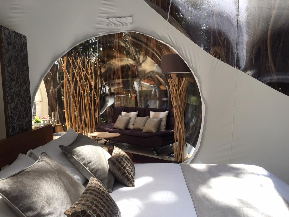 Bubble Lodge Ile Aux Cerfs Island Exterior foto