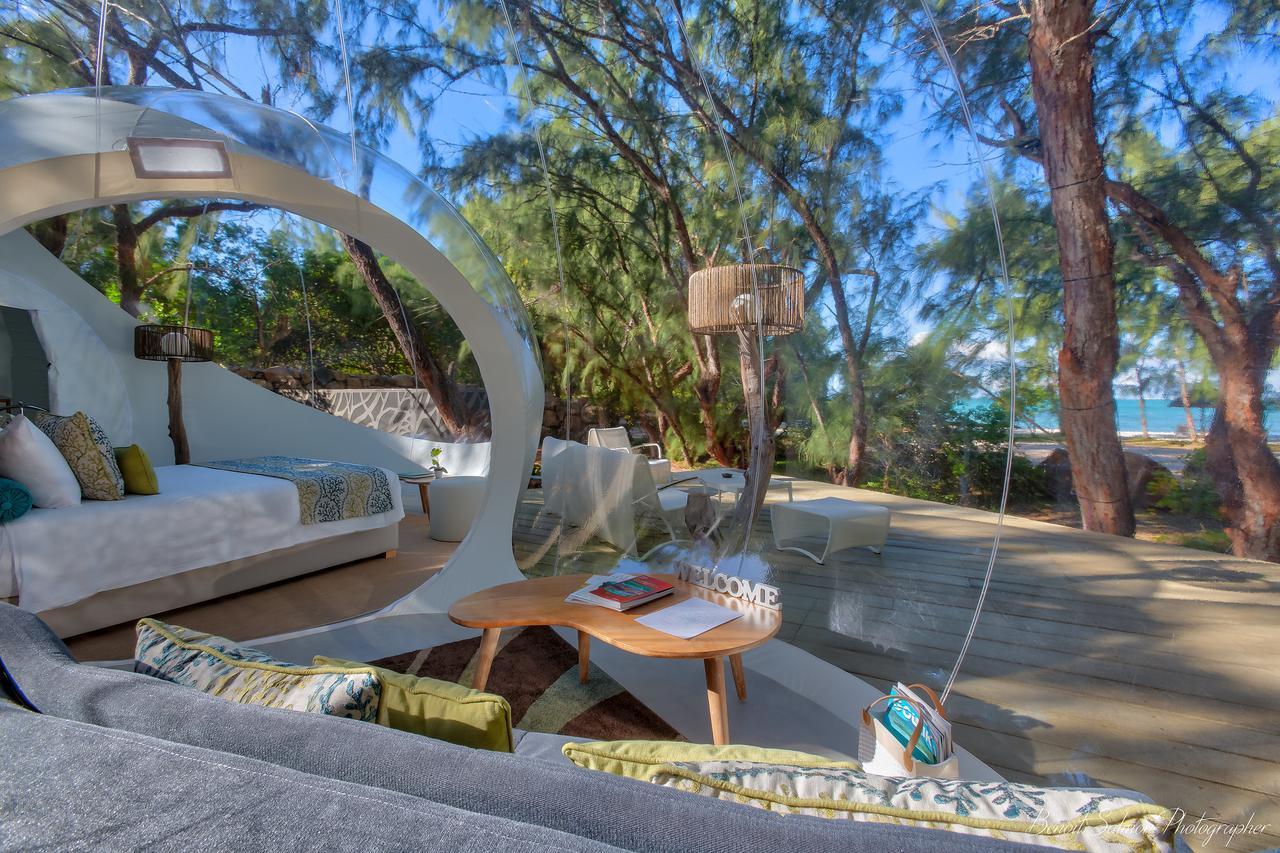 Bubble Lodge Ile Aux Cerfs Island Exterior foto