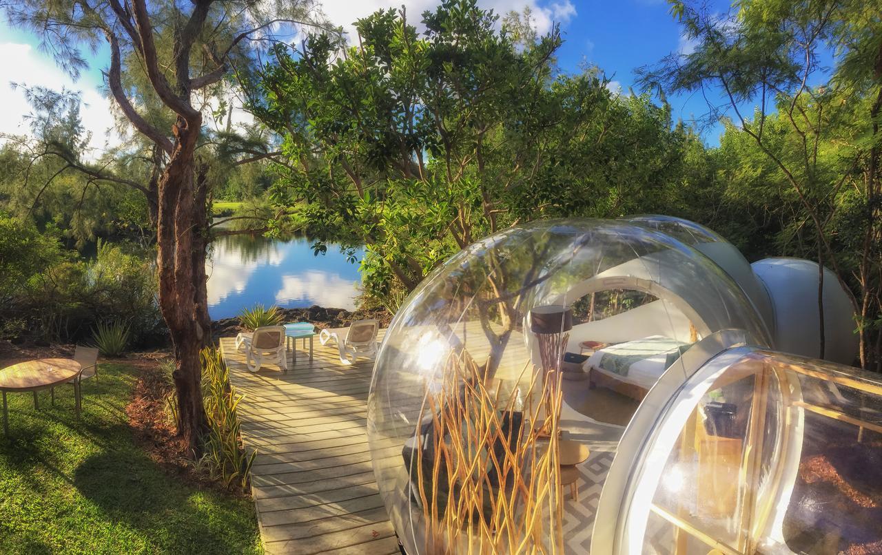 Bubble Lodge Ile Aux Cerfs Island Exterior foto