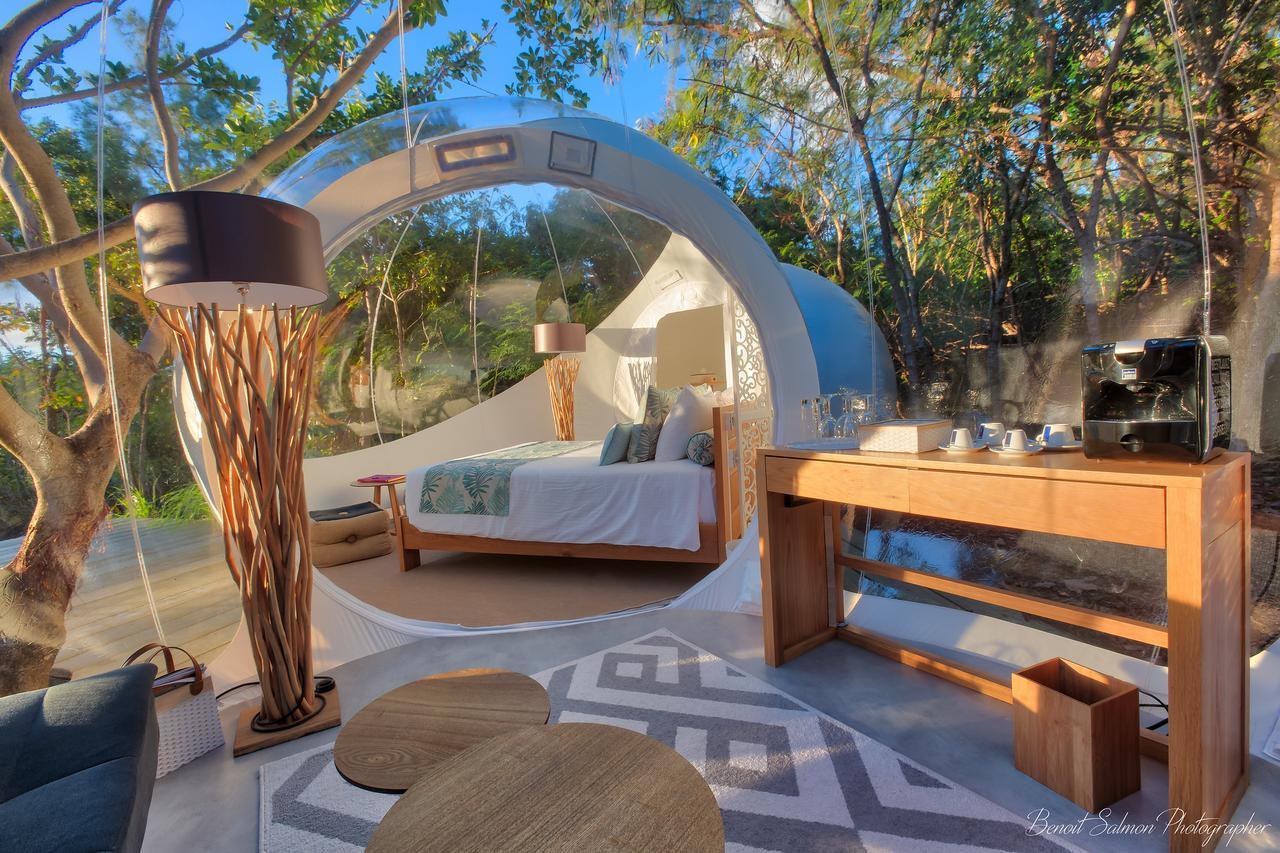 Bubble Lodge Ile Aux Cerfs Island Exterior foto